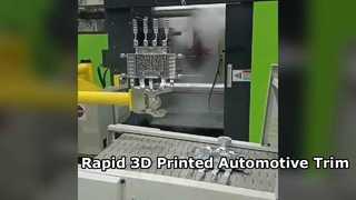 Custom 3D Printed Automotive Trim Panels for Rapid Prototyping