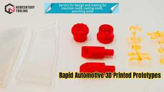Prototypage rapide de panneaux de garniture automobile imprimés en 3D personnalisés